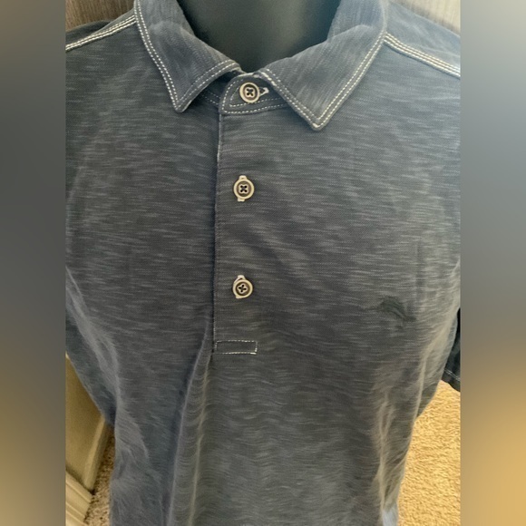 Tommy Bahama Other - Men’s used size M medium grey shirt sleeve Tommy Bahama polo shirt